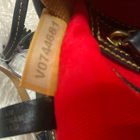 Dooney & Bourke Florentine Leather Small Logo Lock
Satchel Navy Color Bag - Picture 10 of 14